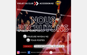 La section Volley-Ball recrute