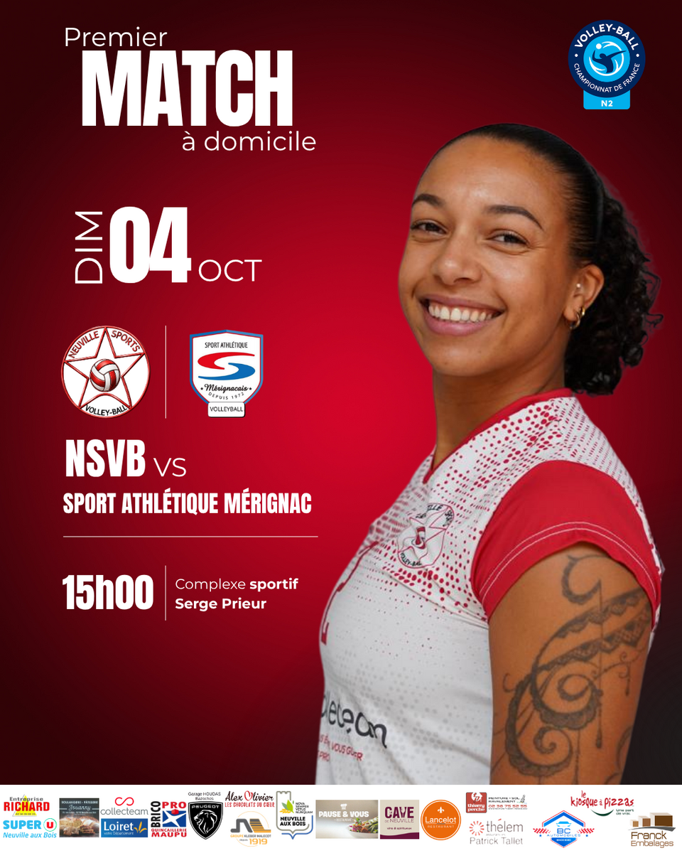 match volley 2FB - NATIONALE 2 FEMININE - POULE B