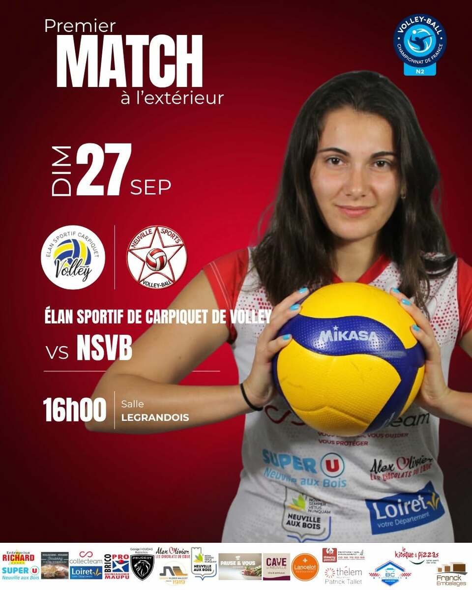 match volley 2FB - NATIONALE 2 FEMININE - POULE B