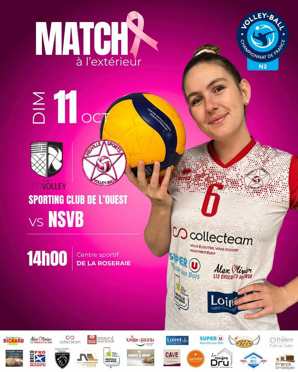 match volley 2FB - NATIONALE 2 FEMININE - POULE B