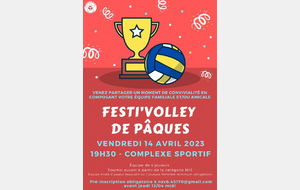 Tournoi Interne Volley-Ball &quot;Festi Volley&quot; 