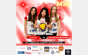 Match Volley-Ball M18 Féminines Régionales