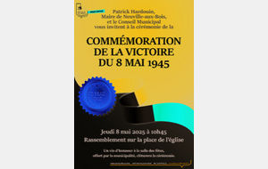Cérémonie du 8 Mai 2025