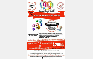 Loto Volley Novembre 2025