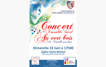 Concert Ensemble Vocal du 22 Juin 2025 à St Michel