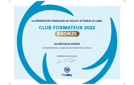 Label Formateur 2022