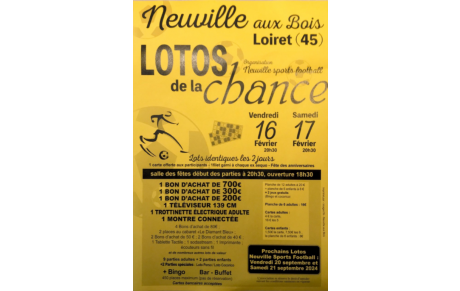Lotos du Foot le 16 et 17 février 