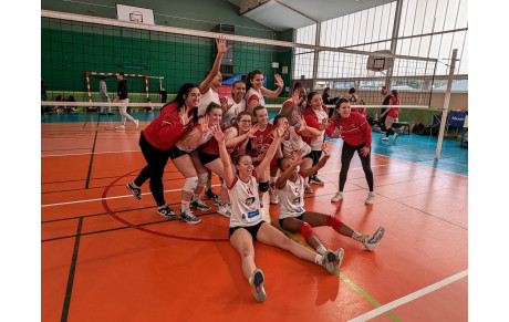 Grosse perf de nos M21 féminines de Volley-Ball
