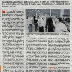 Assemblée Générale 2026 - Article du Courrier du Loiret